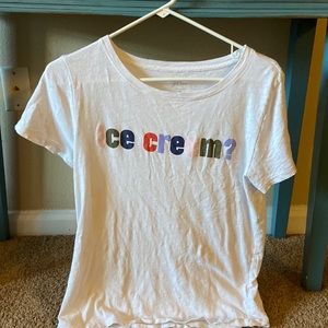 Ice cream T shirt - J. Crew